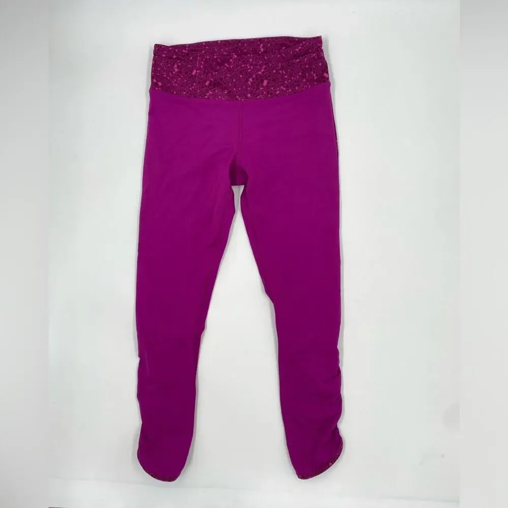 Lululemon Real Quick Tight Regal Plum Size 6‎ Leggings